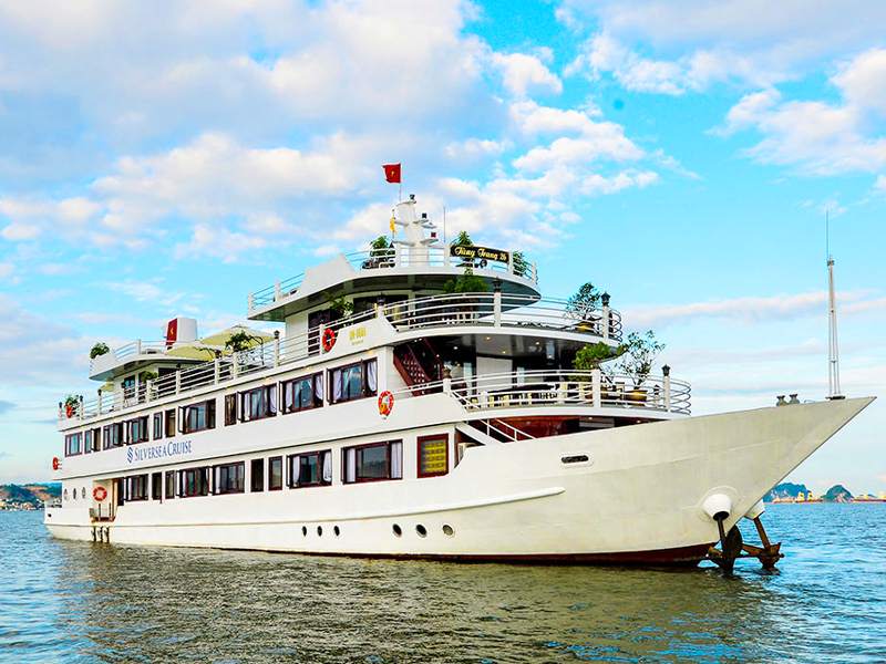 Halong Silversea Cruise - Luxury 4.5-Star Cruise - Halong Bay Tour - Promotion For Direct Booking