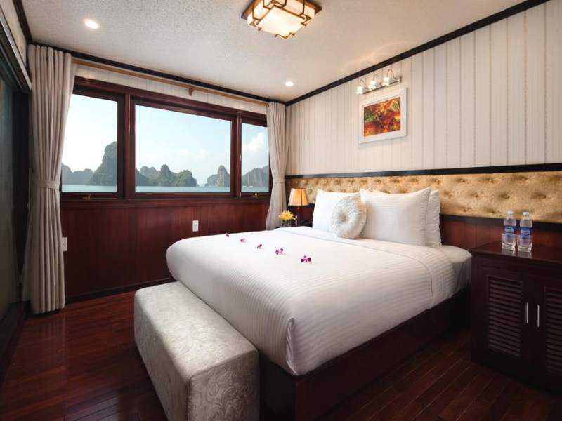 Halong silversea Cruise - Deluxe Single Sea View - 1 Pax/ Cabin (Location: 1st Deck - Sea View)