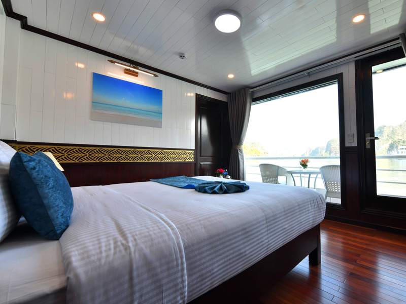 Premium Cabin - 2 Pax/ Cabin (Location: 2nd Deck - Private Balcony)