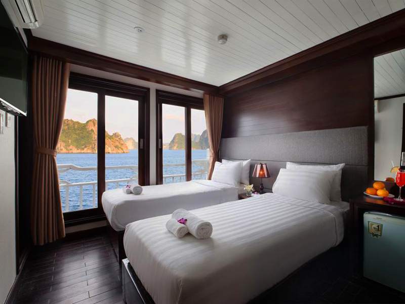 Stellar Cruise - Premium Ocean View - 1 Pax/ Cabin (Location: 2nd Deck - Private Balcony)